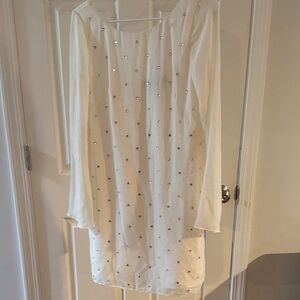 Allen B. By Allen Schwartz White Mini Dress